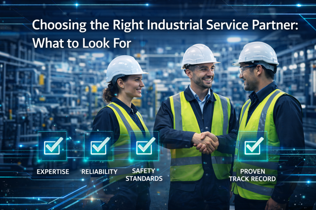 Choosing the Right Industrial Service Partner: What to Look For