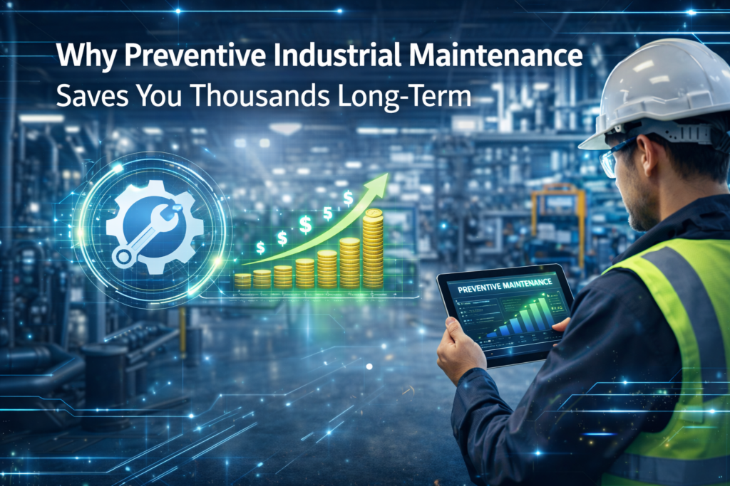 Why Preventive Industrial Maintenance Saves You Thousands Long-Term