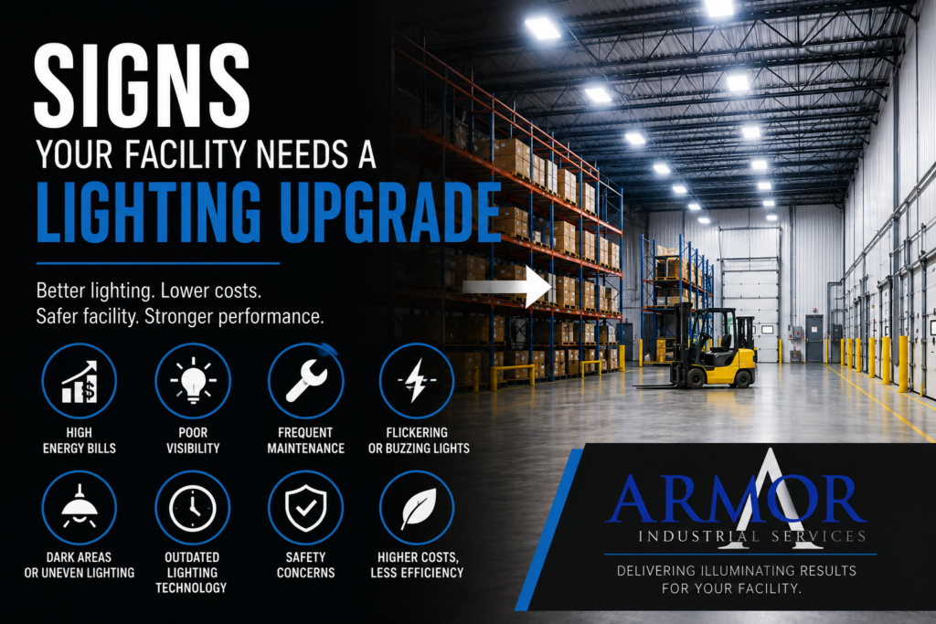 Signs Your Facility Needs a Lighting Upgrade